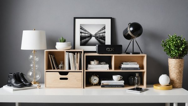 Boîte et accessoires de rangement : organisez votre maison avec style