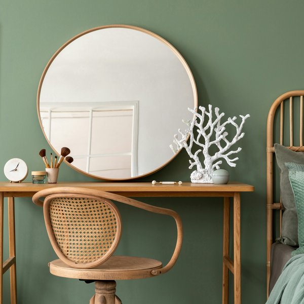Le miroir en rotin, tendance ou retour à une déco dépassée ?