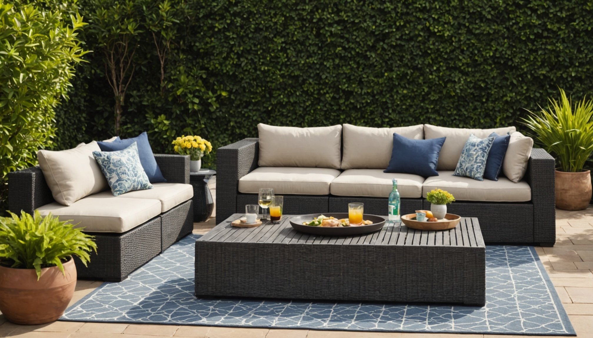 Vos questions sur l'aménagement d'un espace lounge extérieur